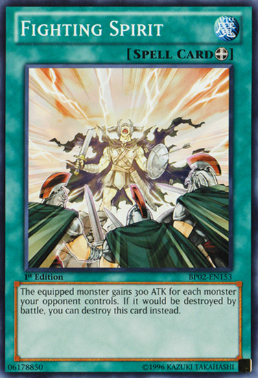 Fighting Spirit [BP02-EN153] Mosaic Rare | Odin's Place