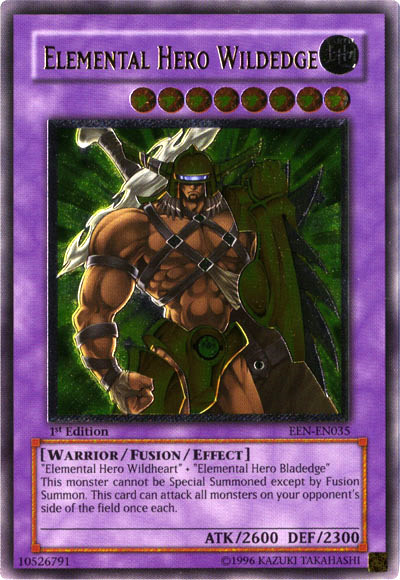 Elemental Hero Wildedge [EEN-EN035] Ultimate Rare | Odin's Place