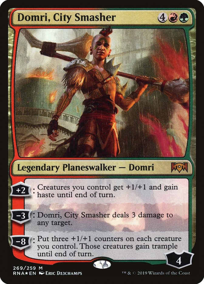 Domri, City Smasher (269) [Ravnica Allegiance] | Odin's Place