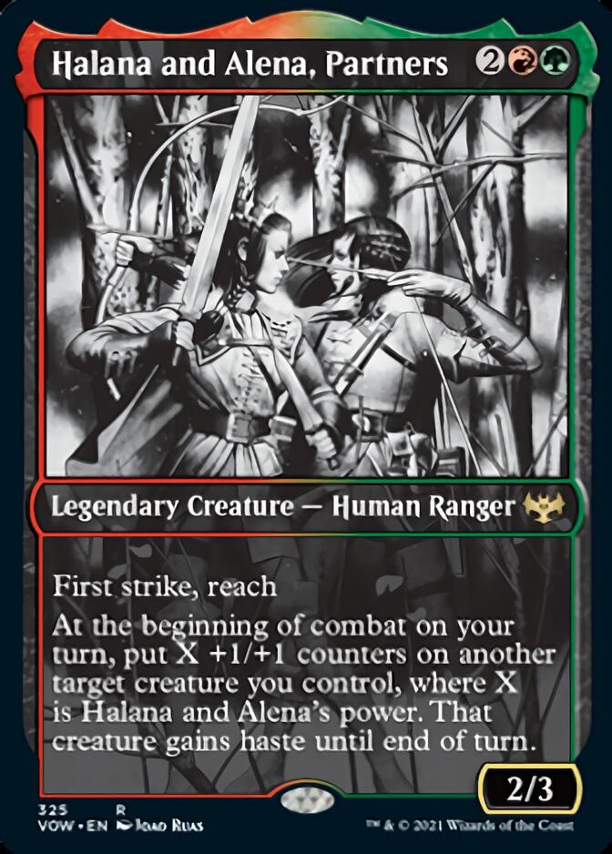 Halana and Alena, Partners (Showcase Eternal Night) [Innistrad: Crimson Vow] | Odin's Place