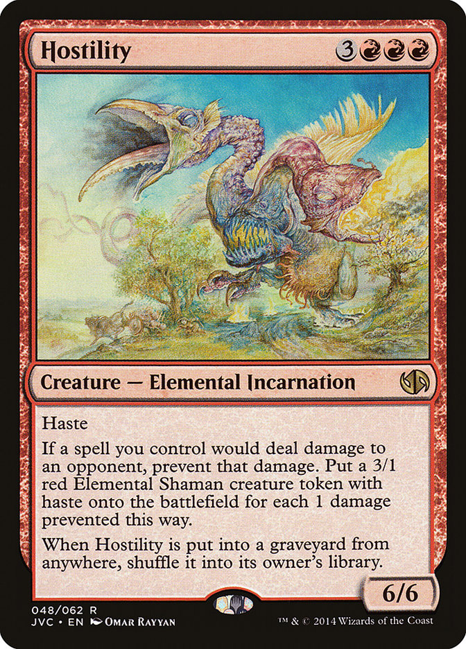 Hostility (48) [Duel Decks Anthology] | Odin's Place