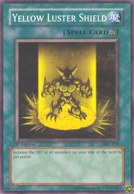 Yellow Luster Shield [IOC-037] Common | Odin's Place