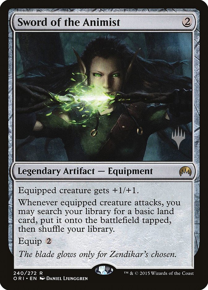 Sword of the Animist [Magic Origins Promos] | Odin's Place