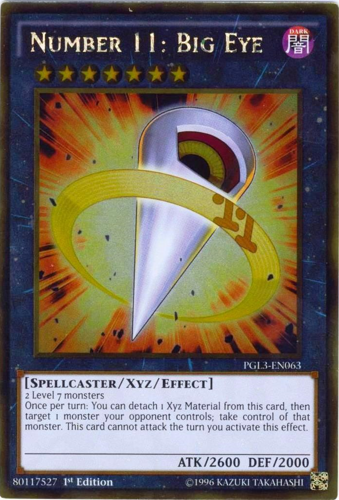 Number 11: Big Eye [PGL3-EN063] Gold Rare | Odin's Place