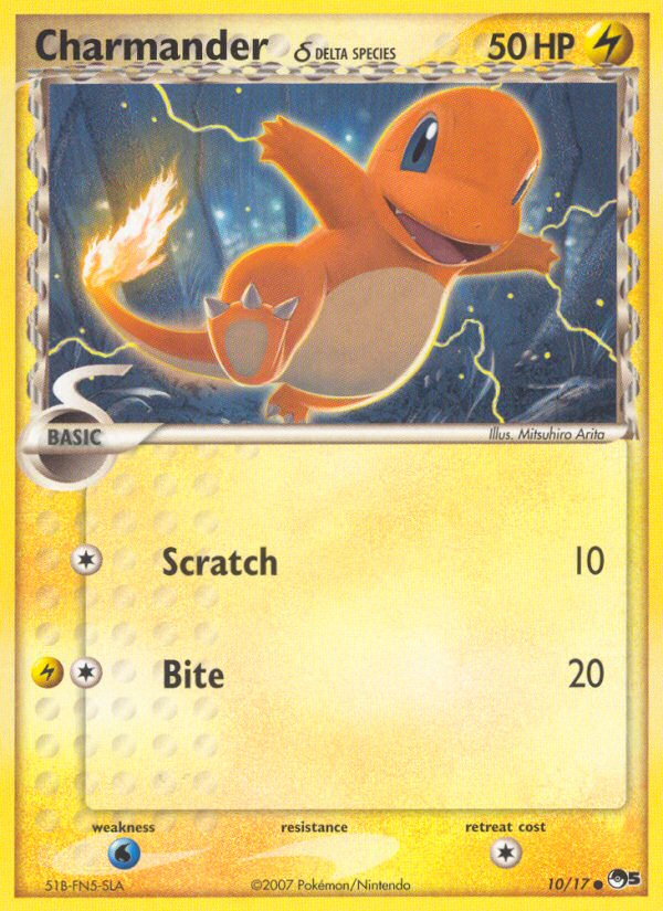Charmander (10/17) (Delta Species) [POP Series 5] | Odin's Place