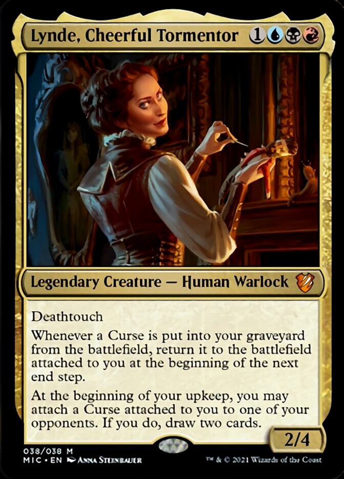 Lynde, Cheerful Tormentor [Innistrad: Midnight Hunt Commander] | Odin's Place