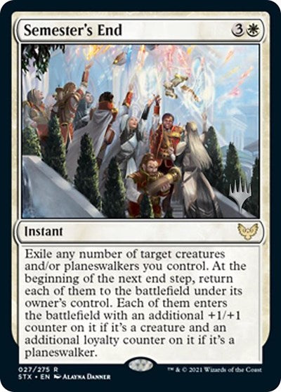 Semester's End (Promo Pack) [Strixhaven: School of Mages Promos] | Odin's Place