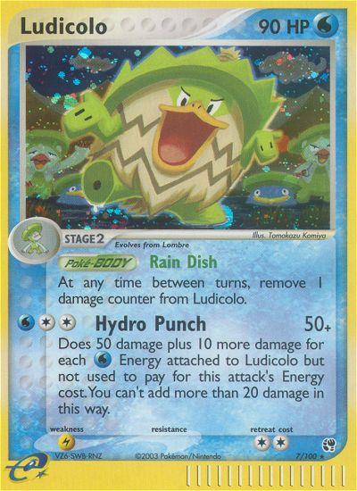 Ludicolo (7/100) [EX: Sandstorm] | Odin's Place