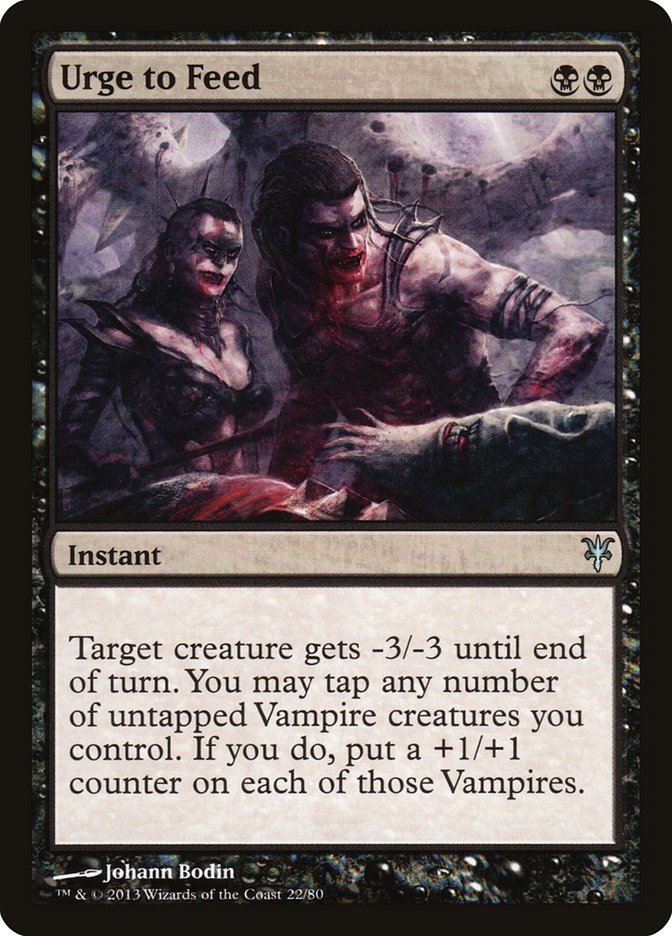 Urge to Feed (22) [Duel Decks: Sorin vs. Tibalt] | Odin's Place