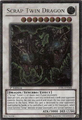 Scrap Twin Dragon [STBL-EN044] Ultimate Rare | Odin's Place