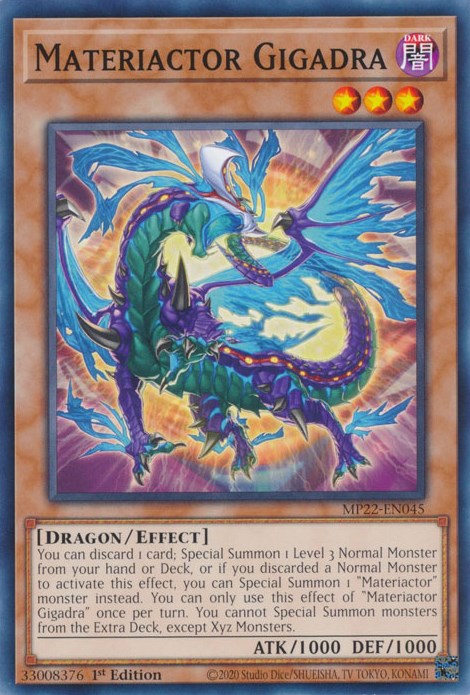 Materiactor Gigadra [MP22-EN045] Common | Odin's Place
