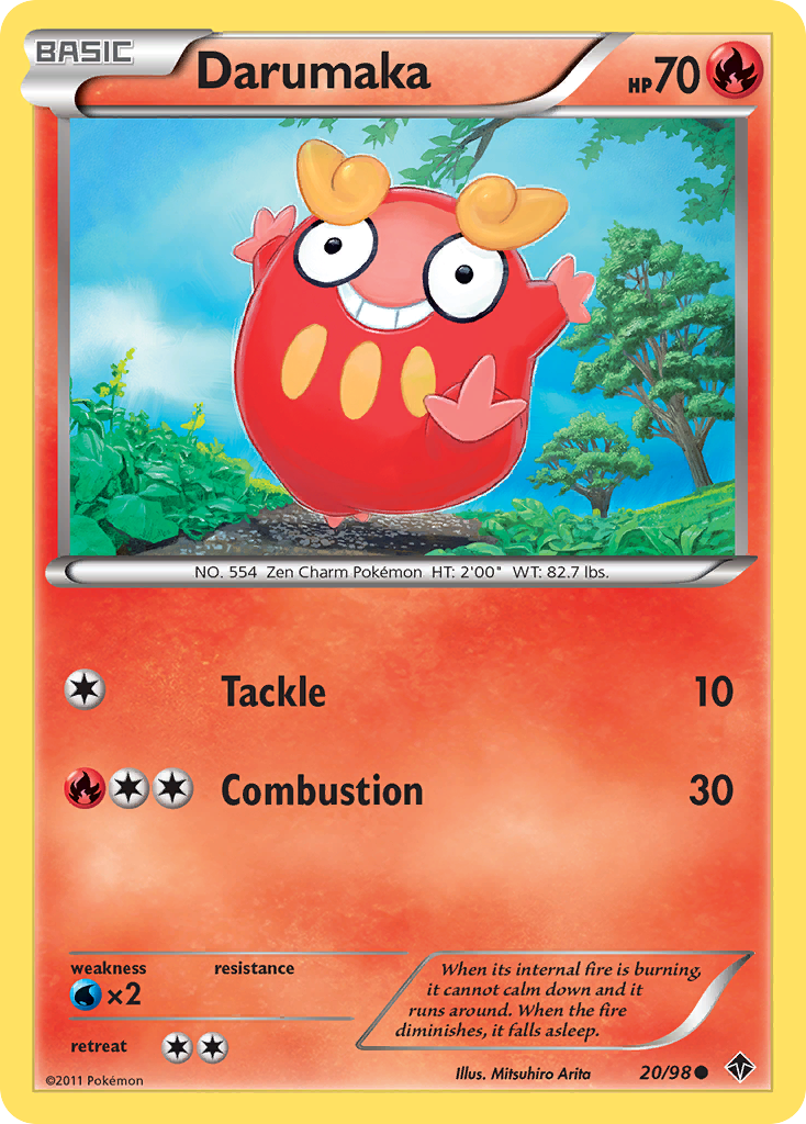 Darumaka (20/98) [Black & White: Emerging Powers] | Odin's Place