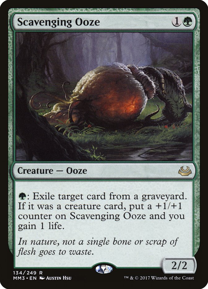 Scavenging Ooze (134) [Modern Masters 2017] | Odin's Place
