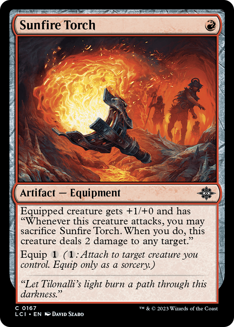 Sunfire Torch [The Lost Caverns of Ixalan] | Odin's Place