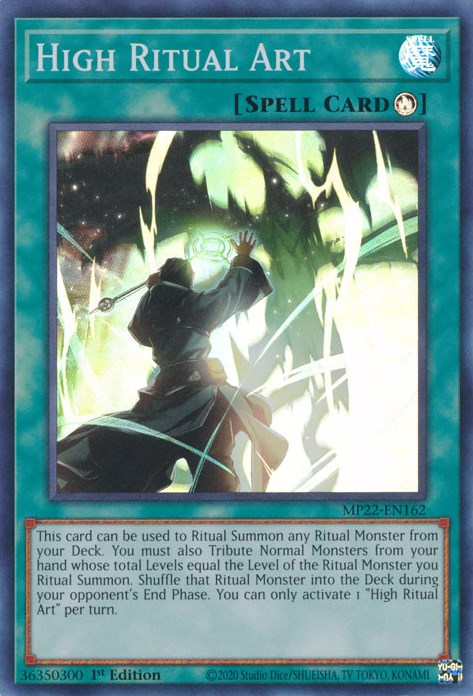 High Ritual Art [MP22-EN162] Super Rare | Odin's Place