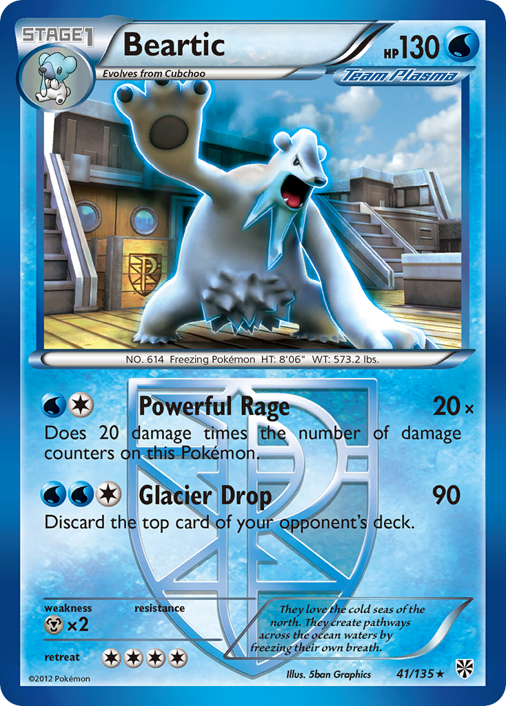 Beartic (41/135) [Black & White: Plasma Storm] | Odin's Place