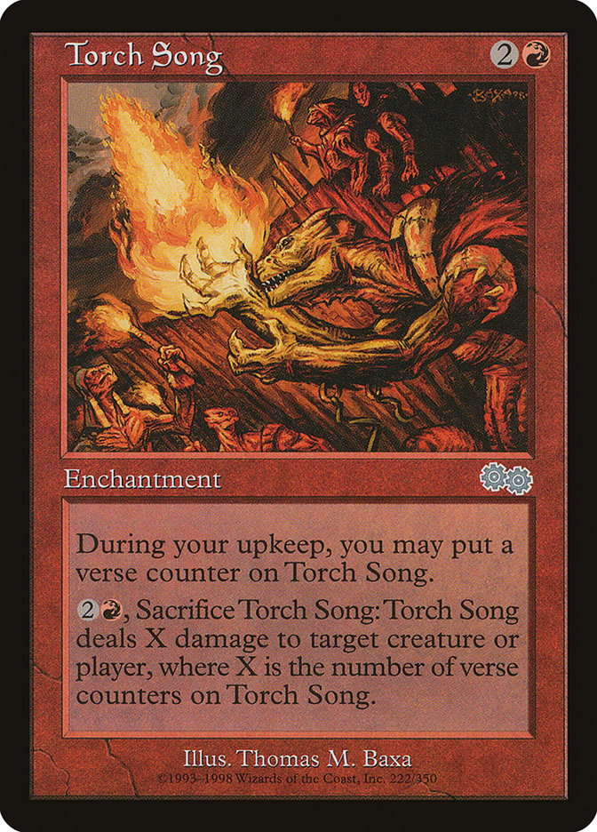 Torch Song (222) [Urza's Saga] | Odin's Place