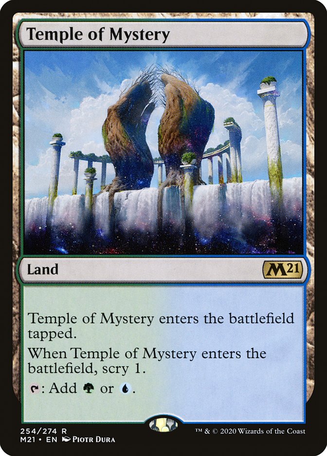 Temple of Mystery [Core Set 2021] | Odin's Place