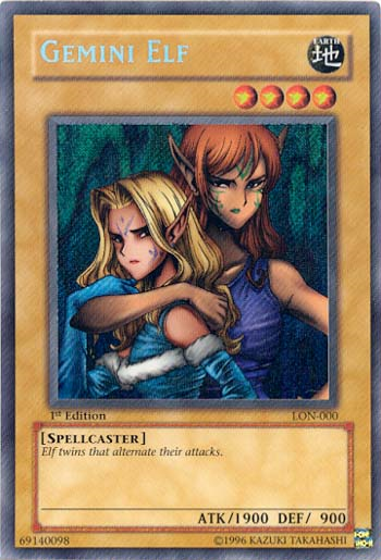 Gemini Elf [LON-000] Secret Rare | Odin's Place