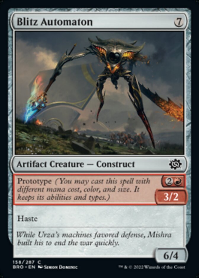 Blitz Automaton [The Brothers' War] | Odin's Place