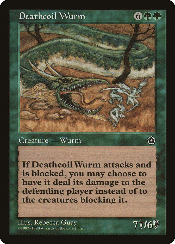 Deathcoil Wurm (125) [Portal Second Age] | Odin's Place