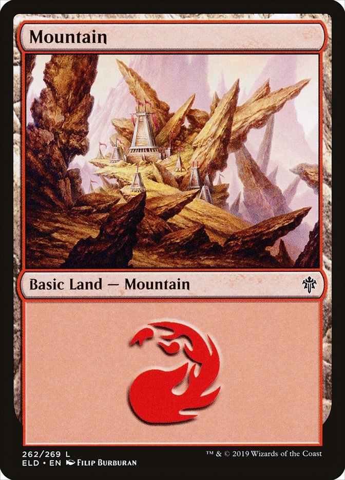 Mountain (262) [Throne of Eldraine] | Odin's Place