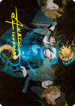 Witness the Future Art Card (Gold-Stamped Signature) [Innistrad: Crimson Vow Art Series] | Odin's Place