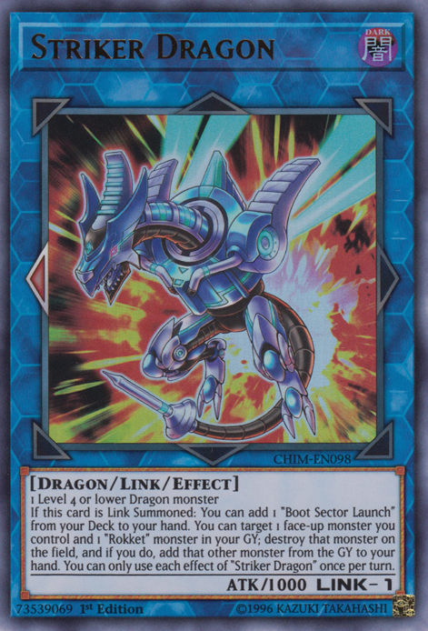 Striker Dragon [CHIM-EN098] Ultra Rare | Odin's Place