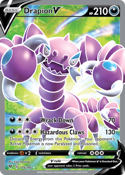 Drapion V (175/185) [Sword & Shield: Vivid Voltage] | Odin's Place