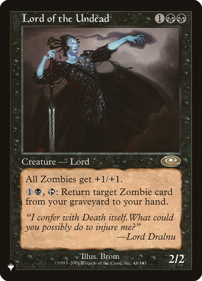 Lord of the Undead [The List] | Odin's Place