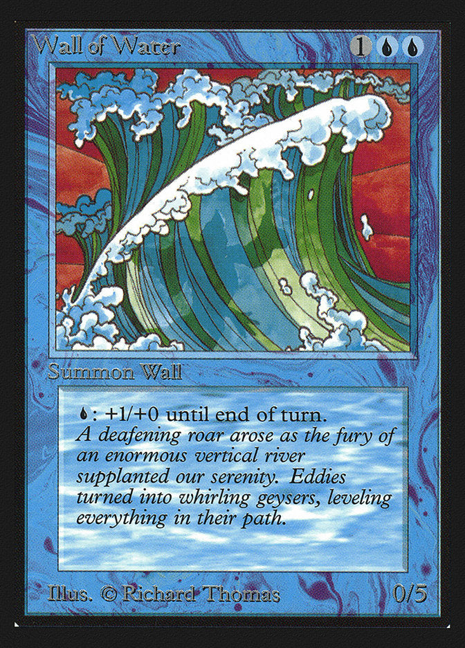Wall of Water [Collectors' Edition] | Odin's Place