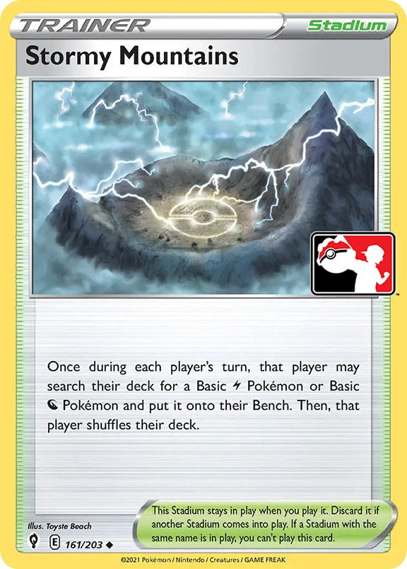 Stormy Mountains (161/203) [Prize Pack Series One] | Odin's Place