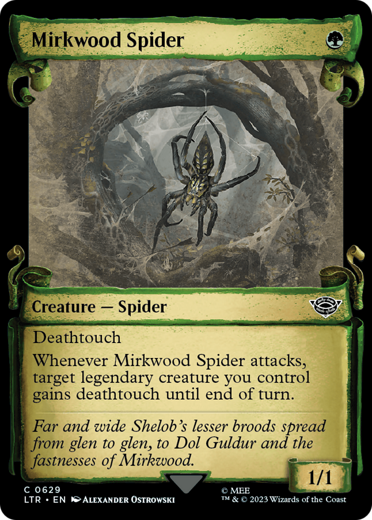 Mirkwood Spider [The Lord of the Rings: Tales of Middle-Earth Showcase Scrolls] | Odin's Place