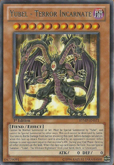 Yubel - Terror Incarnate [RYMP-EN071] Rare | Odin's Place