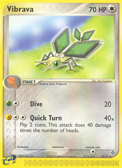 Vibrava (47/97) [EX: Dragon] | Odin's Place