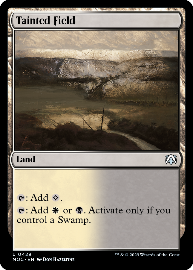 Tainted Field [March of the Machine Commander] | Odin's Place
