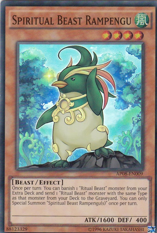 Spiritual Beast Rampengu [AP08-EN009] Super Rare | Odin's Place