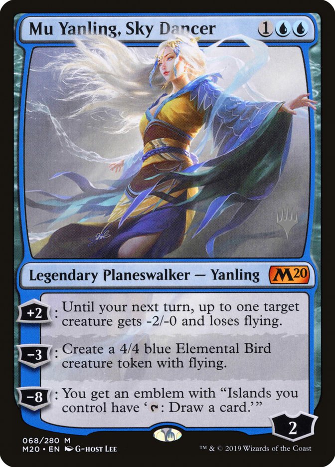Mu Yanling, Sky Dancer (Promo Pack) [Core Set 2020 Promos] | Odin's Place