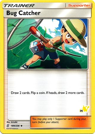 Bug Catcher (189/236) (Pikachu Stamp #26) [Battle Academy 2020] | Odin's Place