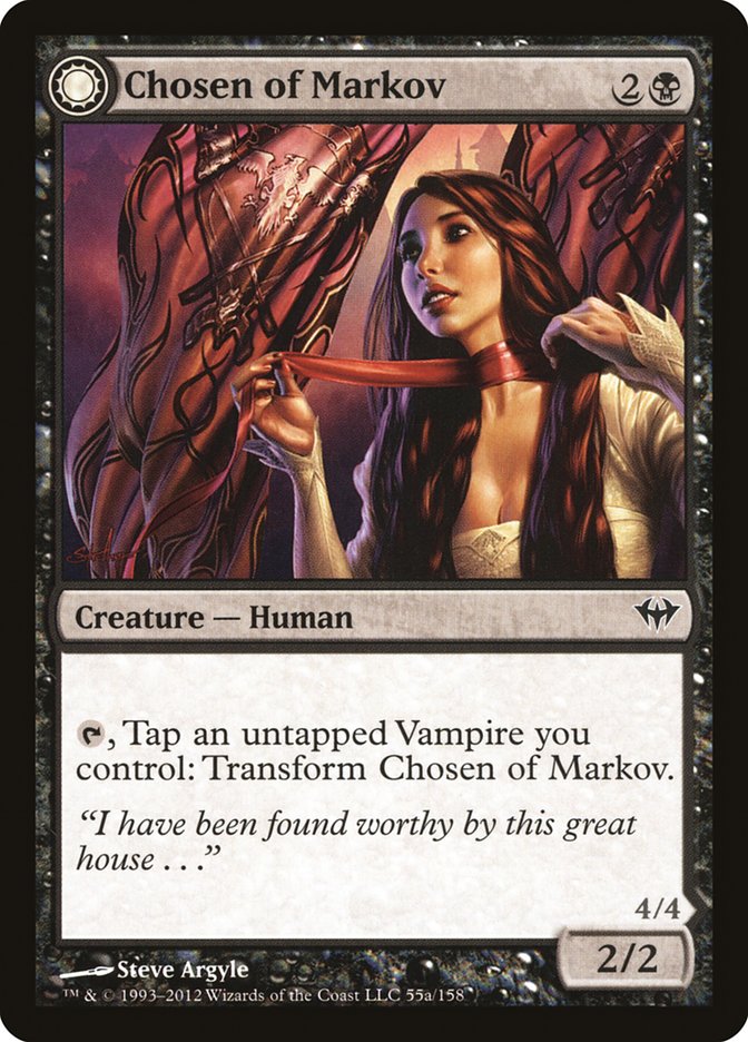 Chosen of Markov // Markov's Servant [Dark Ascension] | Odin's Place