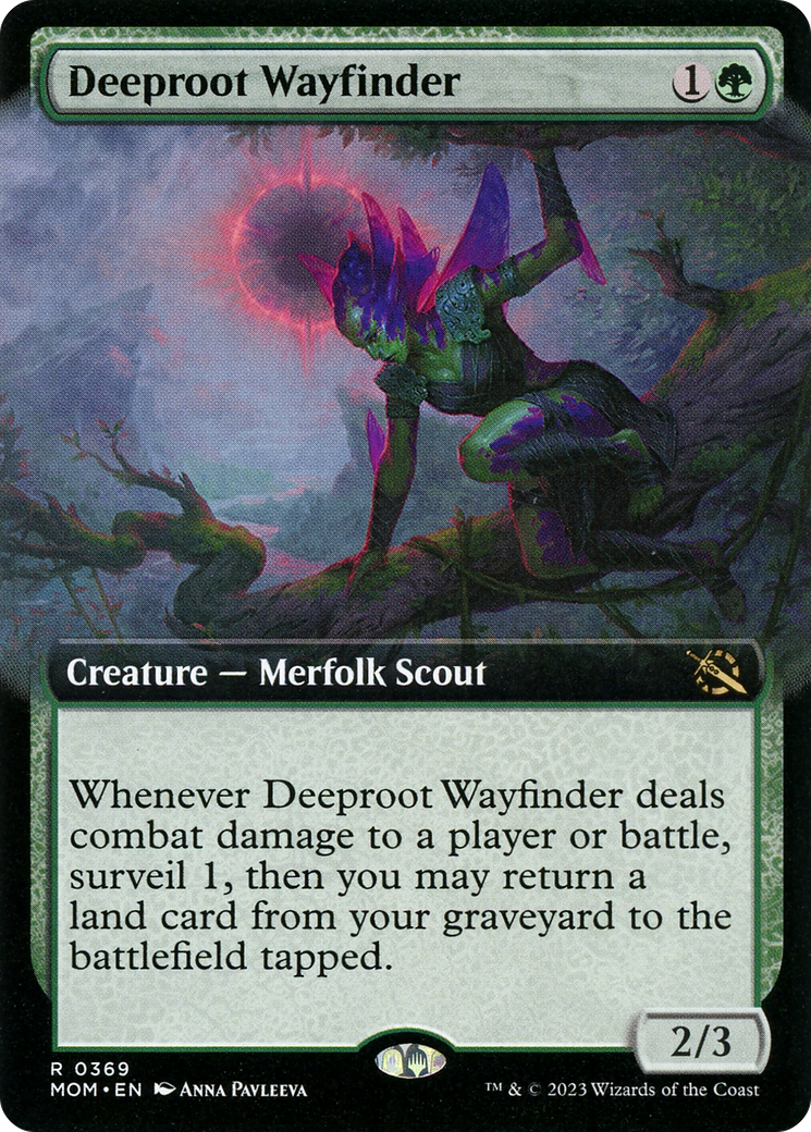 Deeproot Wayfinder (Extended Art) [March of the Machine] | Odin's Place