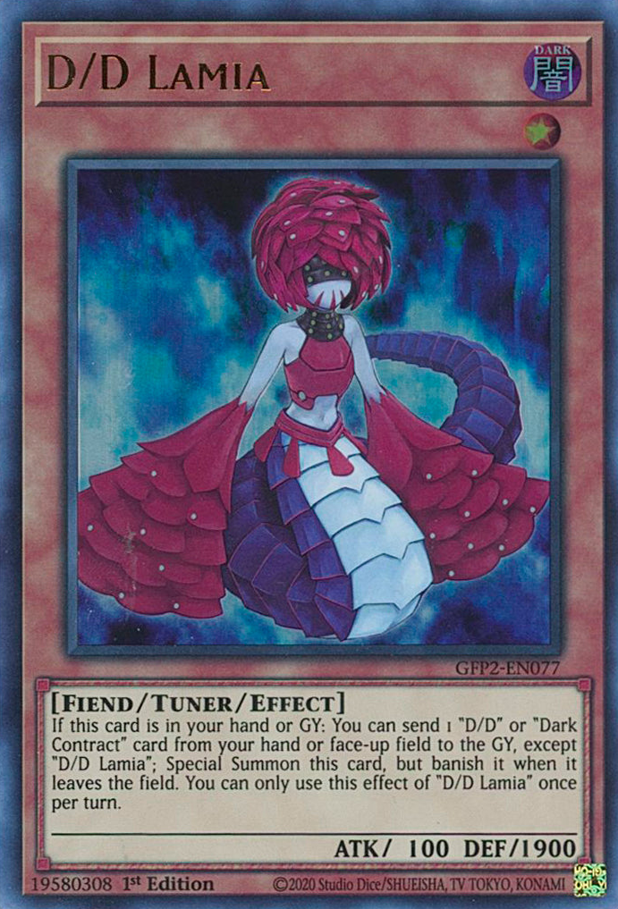 D/D Lamia [GFP2-EN077] Ultra Rare | Odin's Place
