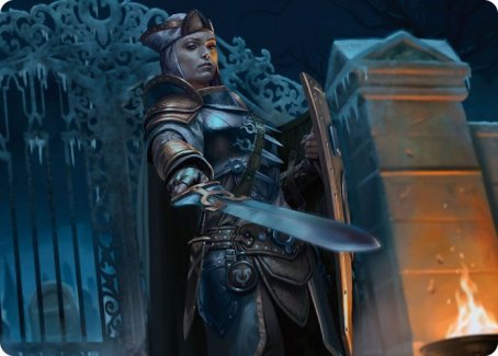 Cemetery Protector Art Card [Innistrad: Crimson Vow Art Series] | Odin's Place