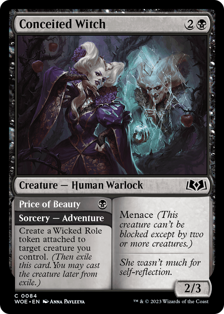 Conceited Witch // Price of Beauty [Wilds of Eldraine] | Odin's Place