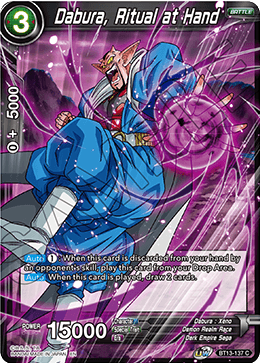 Dabura, Ritual at Hand (Common) (BT13-137) [Supreme Rivalry] | Odin's Place