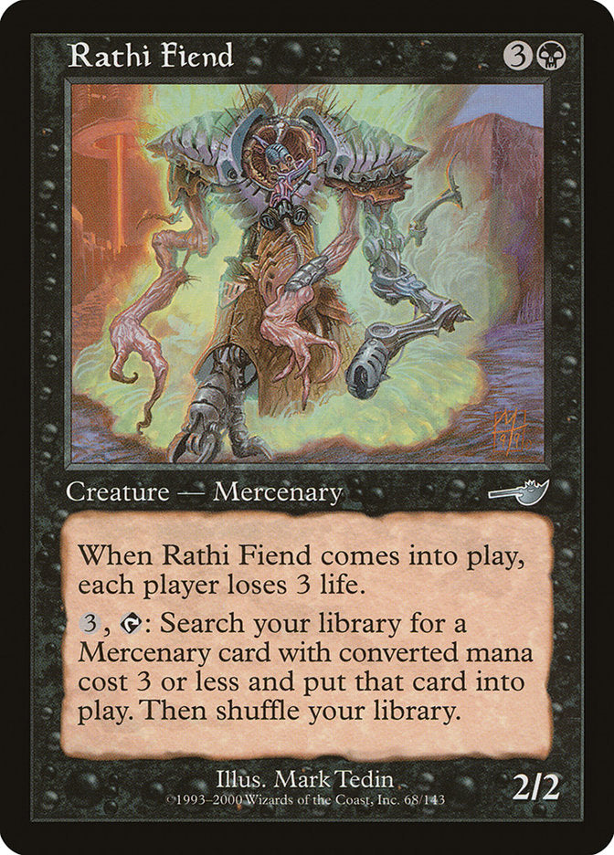 Rathi Fiend (68) [Nemesis] | Odin's Place