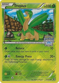 Tropius (5/101) (National Championship Promo) [Black & White: Plasma Blast] | Odin's Place