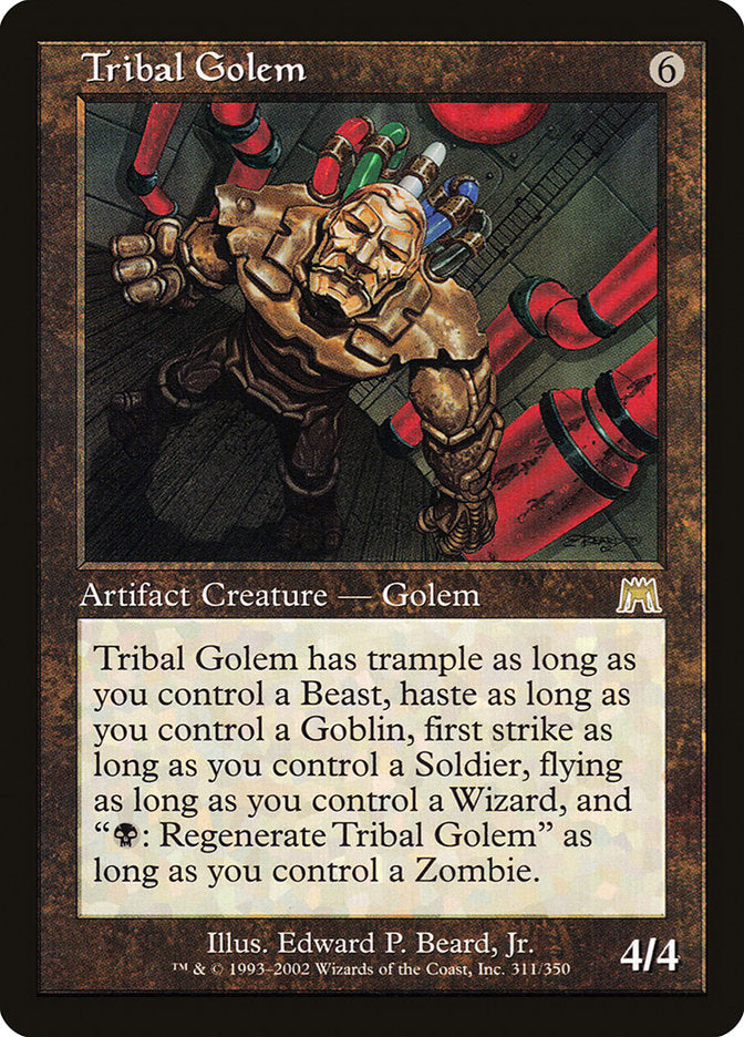 Tribal Golem (311) [Onslaught] | Odin's Place
