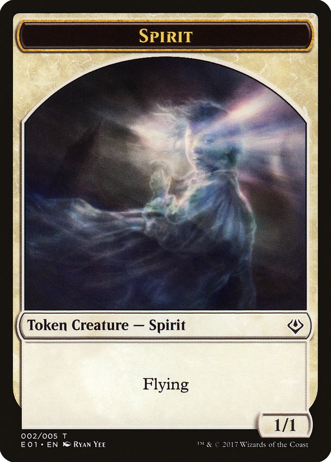 Spirit // Soldier Double-Sided Token (2) [Archenemy: Nicol Bolas Tokens] | Odin's Place