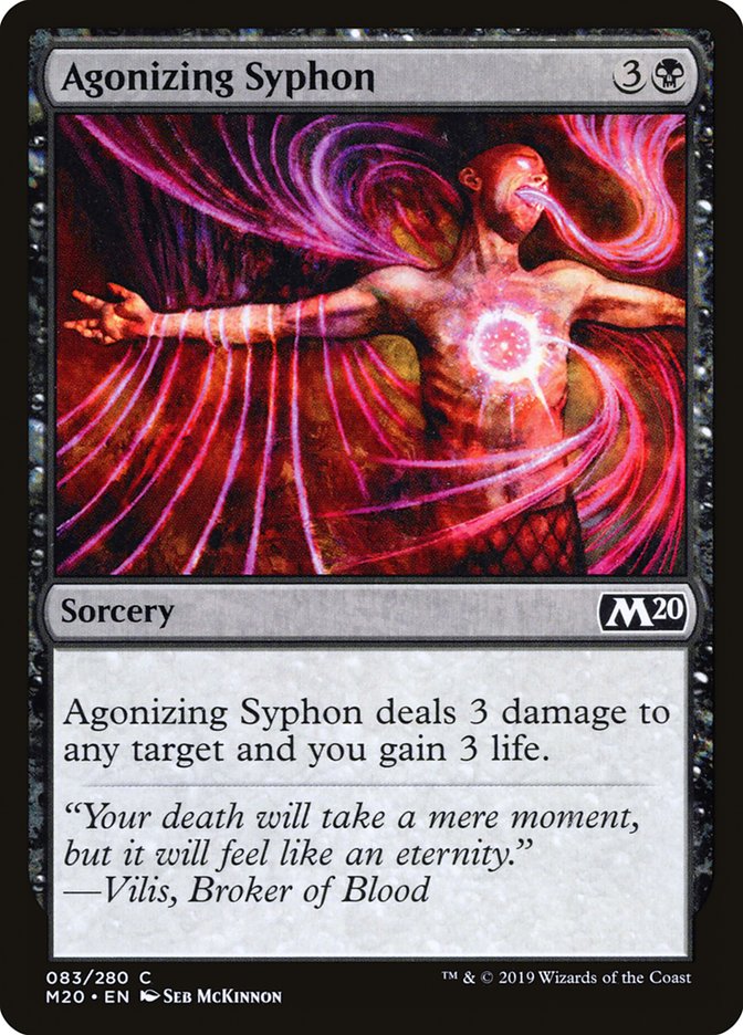 Agonizing Syphon [Core Set 2020] | Odin's Place
